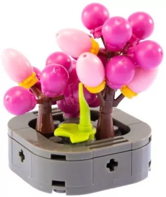 Klocki Mini Kwiaty Nertera 136el