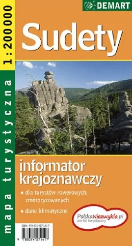 Sudety. Mapa turystyczna - tantis.pl