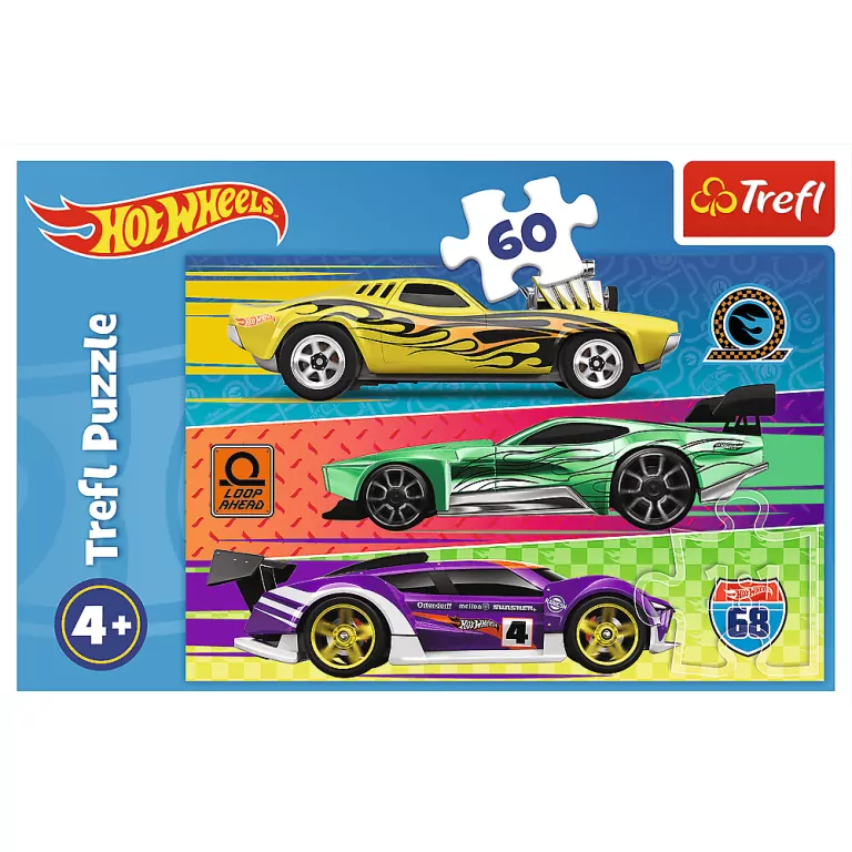 TREFL. Puzzle 60. Wyścig - tantis.pl