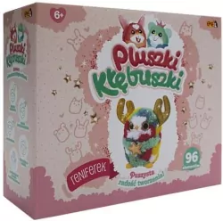 EP Pluszki-Kłębuszki 96 elementów Reniferek