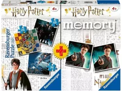 Puzzle 2D 3w1 + memory Harry Potter