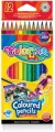 Kredki akwarelowe + pędzelek Colorino Kids 12 sztuk - tantis.pl
