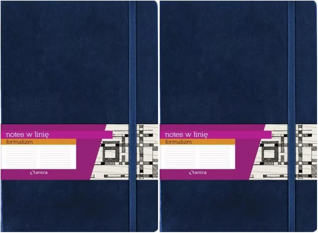 Multipak: Notes A4. Linia. Formalizm. Granat x2 - tantis.pl