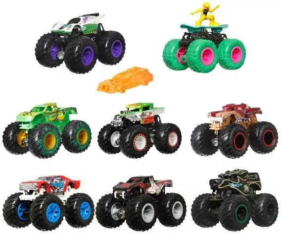 Hot Wheels. Monster Trucks Pojazd 1:64 - tantis.pl