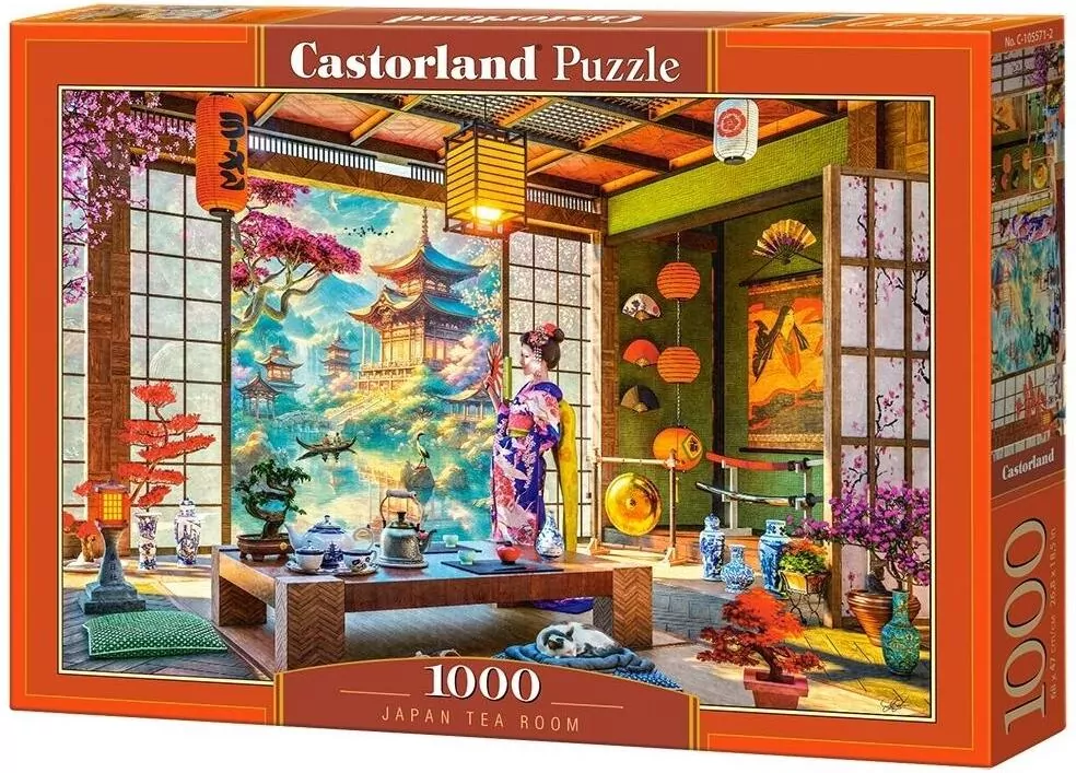 Puzzle 1000 Japan Tea Room CASTOR - tantis.pl