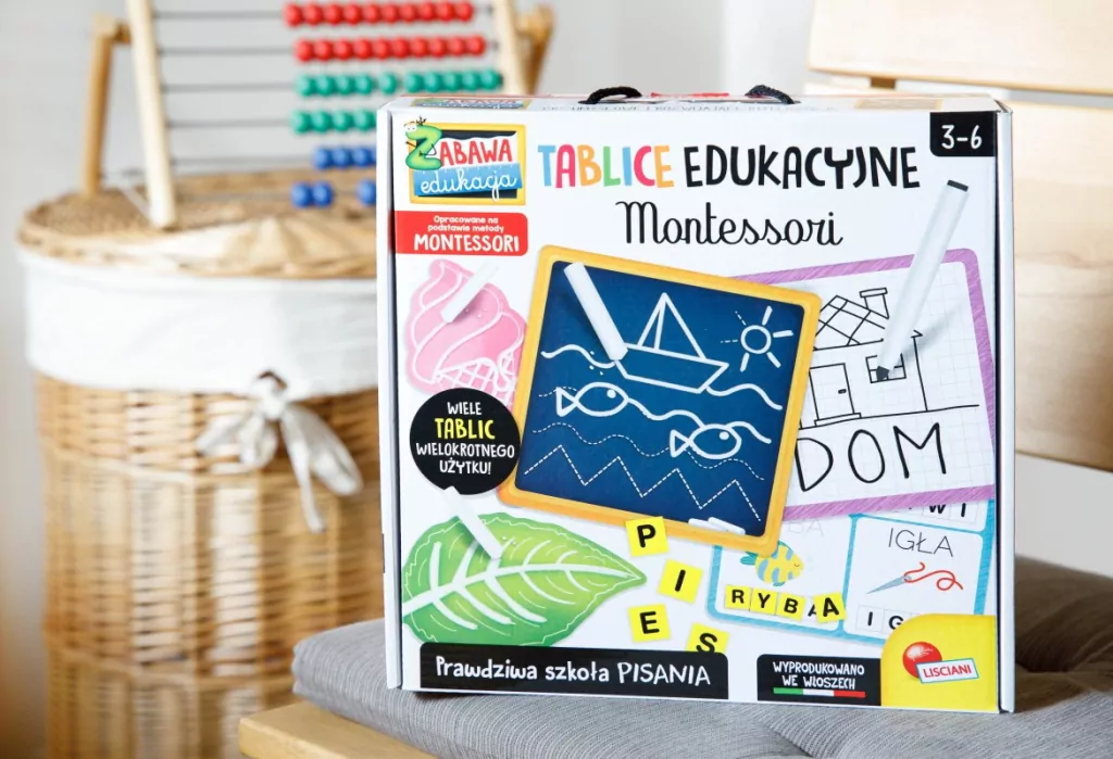 Montessori. Tablice edukacyjne - tantis.pl