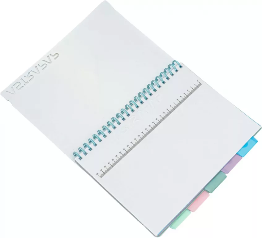 Kołozeszyt A4/200k linia PP Ombre Pastel mix ASTRA - tantis.pl