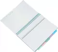 Kołozeszyt A4/200k linia PP Ombre Pastel mix ASTRA - tantis.pl