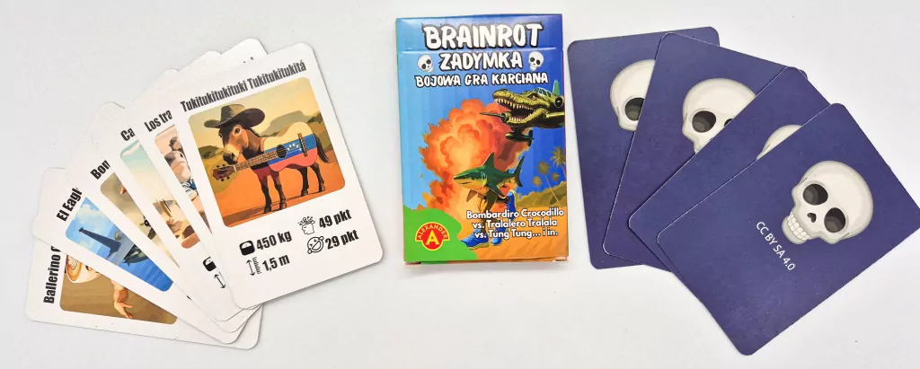 Gra karciana Brainrot - Zadymka - tantis.pl