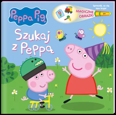 Peppa Pig. Ruchome obrazki. Zabawki babci i dziadka