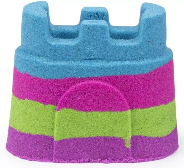 Spin Master. Kinetic Sand. Tęczowy zamek - tantis.pl