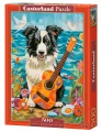 Puzzle 500. Collie, Guitar and the Sea. 54008 - tantis.pl