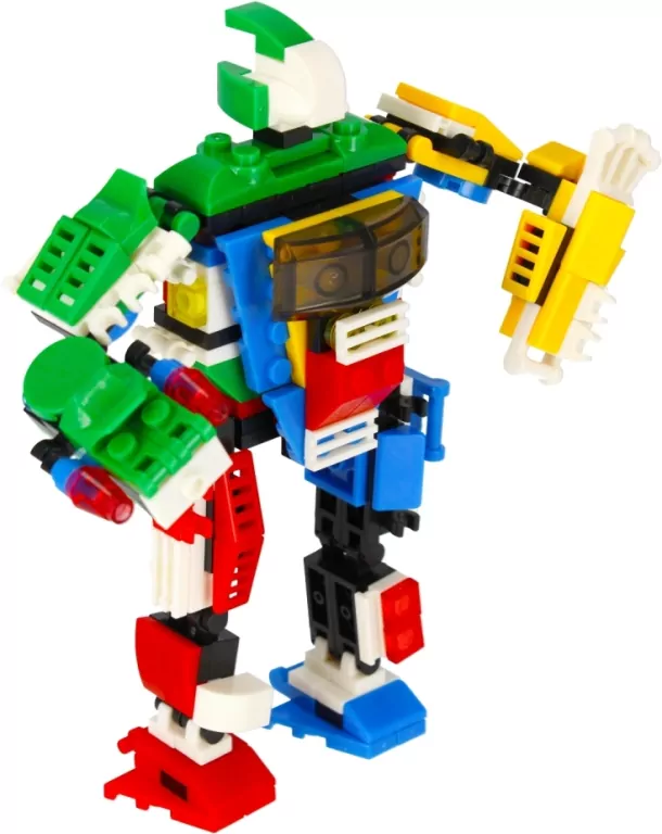 Klocki konstrukcyjne Alleblox RobotUnion 65el zielony - tantis.pl
