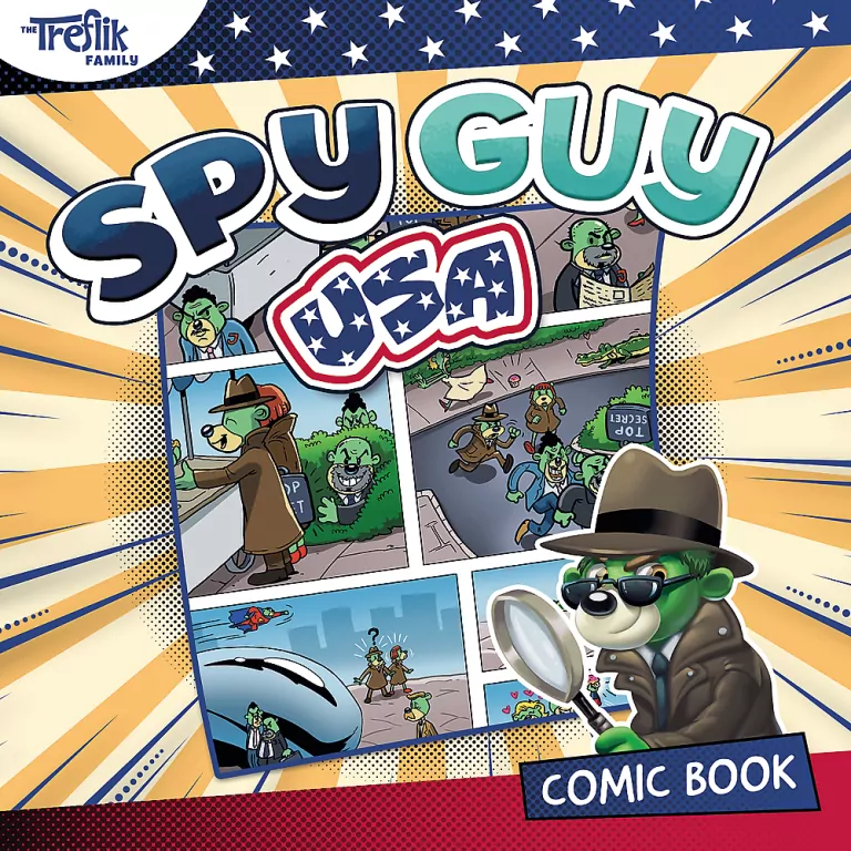 Spy Guy Komiks. USA TREFL - tantis.pl