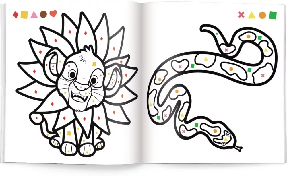 Disney Maluch. Koloruj według kodu - tantis.pl