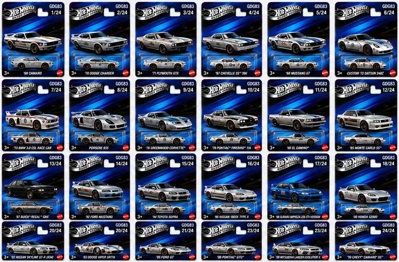 Hot Wheels Silver Series Mix - tantis.pl