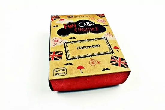 CREATIVO. Fun Card English Halloween