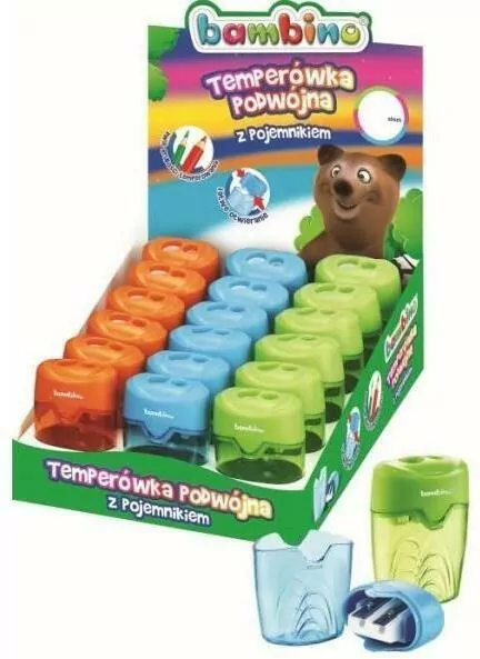 Temperówka z dwoma otworami. Bambino Display - tantis.pl