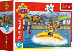 Puzzle 54. Mini. Strażak Sam w gotowości