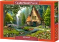 Puzzle 2000. Toadstool Cottage Castorland - tantis.pl