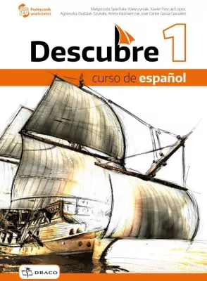 Język hiszpański - Descubre 1. Curso de espanol. Podręcznik. Język hiszpański