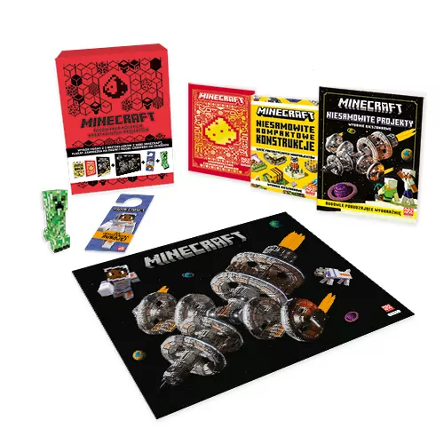 Niezwykła kolekcja kreatywnych projektów. Minecraft - tantis.pl