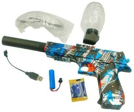 Pistolet na kulki żelowe z ładowarką - tantis.pl