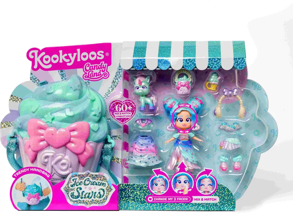 KookyLoos Deluxe Set Ice Cream Stars - tantis.pl