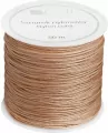 Sznurek nulonowy 0,8mm 50m Soft Carmel - tantis.pl
