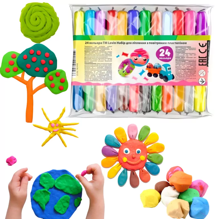 Ciastolina 24 kolory - tantis.pl