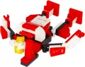 Klocki konstrukcyjne Alleblox RobotUnion 65el czerwony - tantis.pl