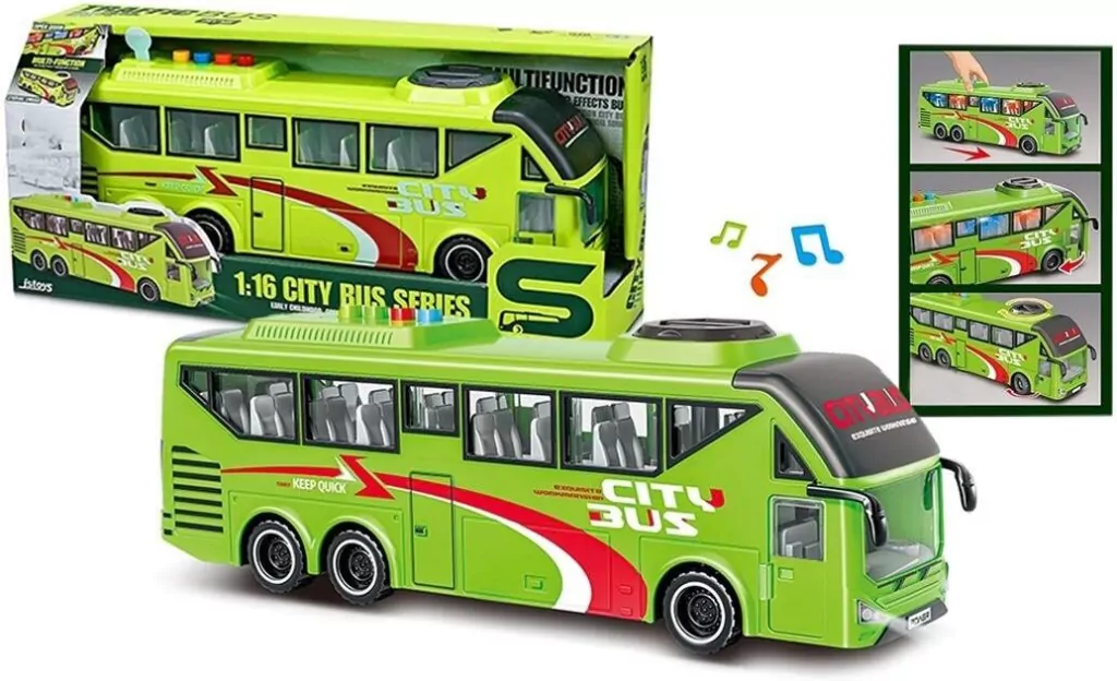 Autobus miejski z dźwiękiem i światłem - tantis.pl