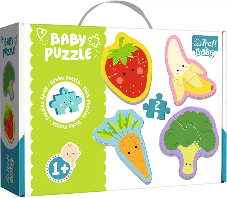 Puzzle Baby Classic. Warzywa i Owoce - tantis.pl