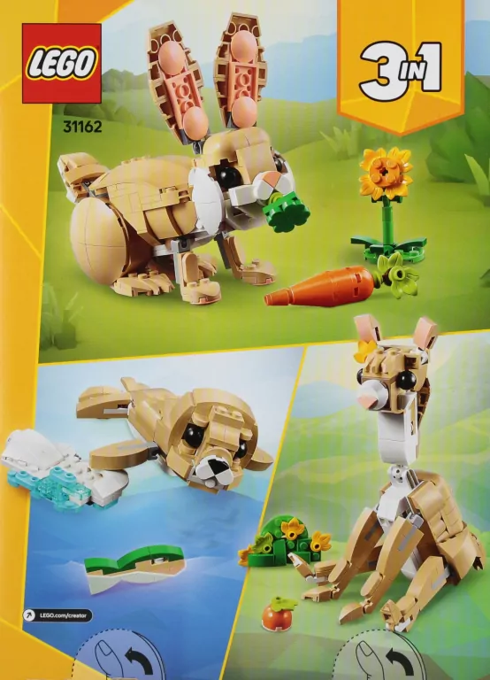 LEGO(R) CREATOR 31162 Uroczy króliczek - tantis.pl