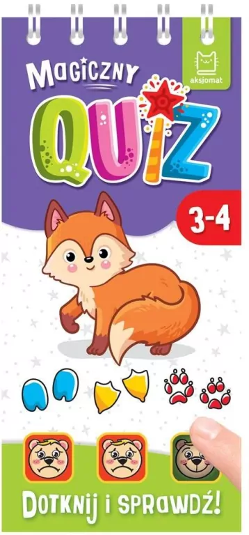 Magiczny quiz z liskiem. Dotknij i sprawdź - tantis.pl
