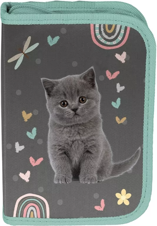 Piórnik bez wyposażenia Lovely Cat PP26CS-P001BW - tantis.pl