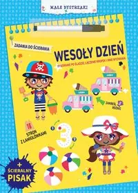 Małe bystrzaki. Zadania do ścierania. Wesoły dzień - tantis.pl
