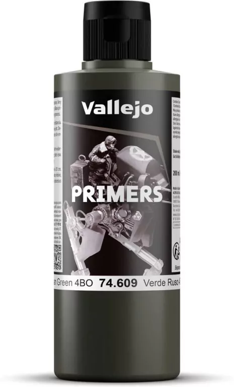 Vallejo: 74.609 - Primers - Russian Green 4BO (200 ml) - tantis.pl