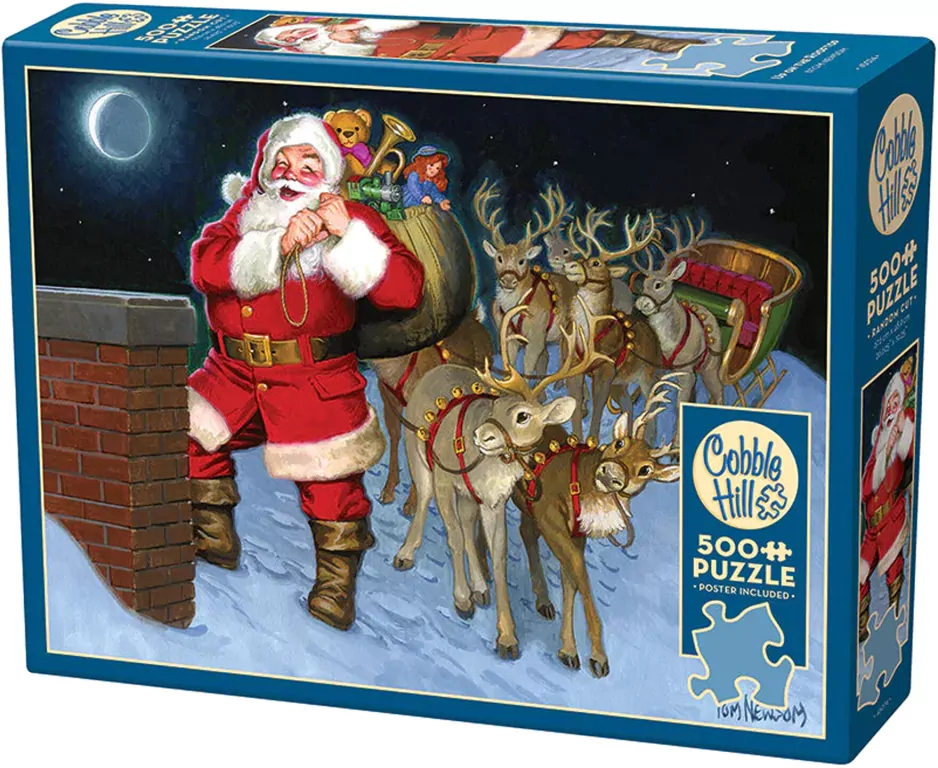 Puzzle 500 Przez komin, pod choinkę G3 - tantis.pl