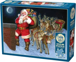 Puzzle 500 Przez komin, pod choinkę G3