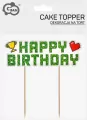 PIKERY NA TORT HAPPY BIRTHDAY GAME 14X16CM PAP - tantis.pl