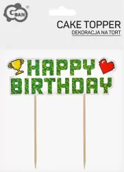 PIKERY NA TORT HAPPY BIRTHDAY GAME 14X16CM PAP