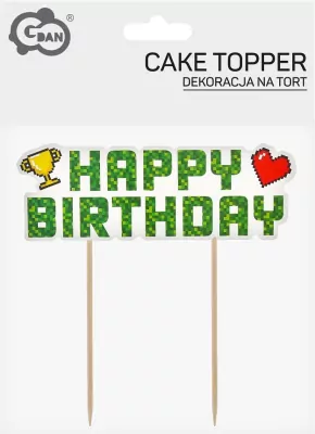 PIKERY NA TORT HAPPY BIRTHDAY GAME 14X16CM PAP