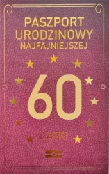 Karnet okolicznościowy. Urodziny 60. YEKU