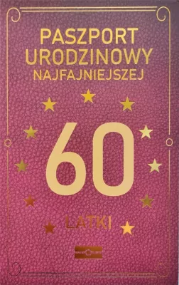 Karnet okolicznościowy. Urodziny 60. YEKU
