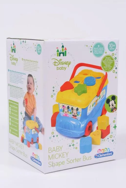 Autobus Baby Myszka Miki. Sorter z klockami - tantis.pl