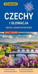 Mapa - Czechy i Słowacja 1:500 000