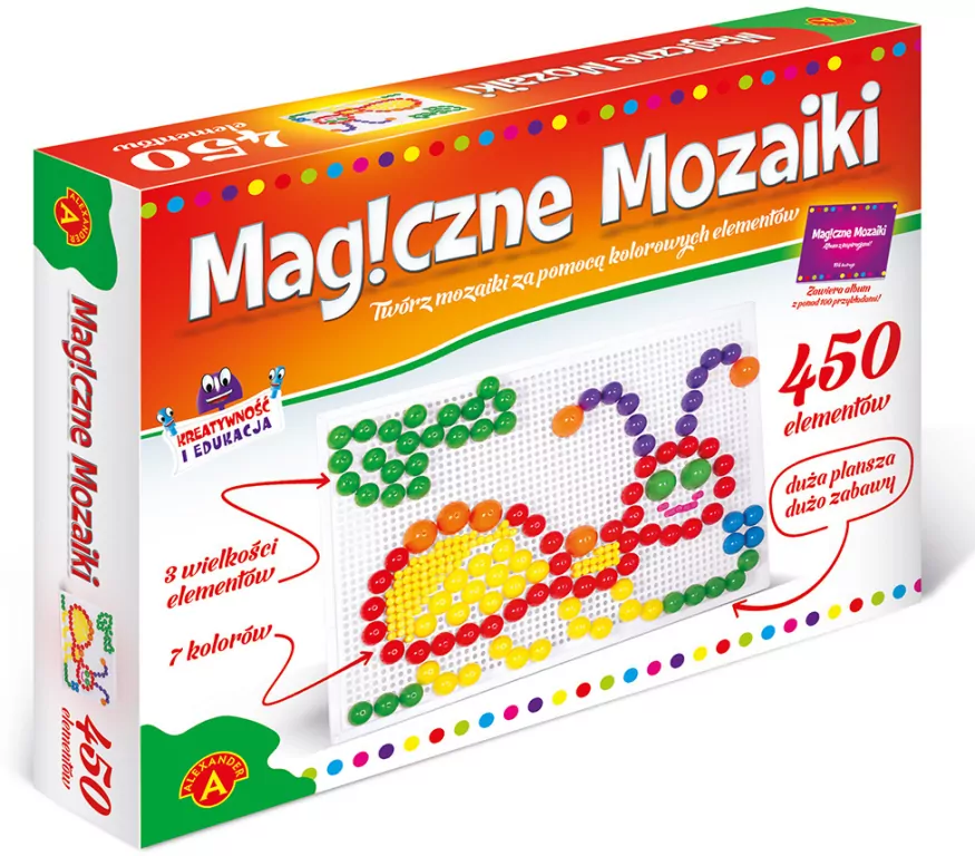 Magiczne mozaiki. Kreatywność i edukacja 450 - tantis.pl