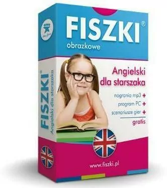 Angielski dla starszaka. Fiszki obrazkowe - tantis.pl