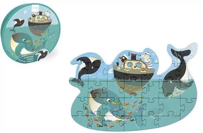Puzzle 31 konturowe Orki - tantis.pl
